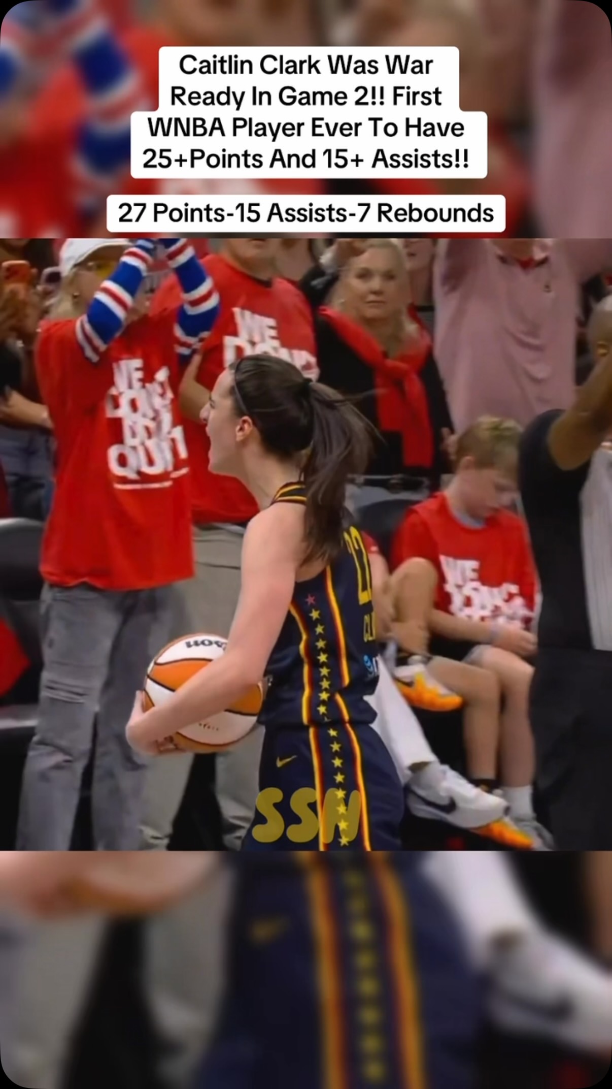Caitlin Clark makes WNBA history wi...