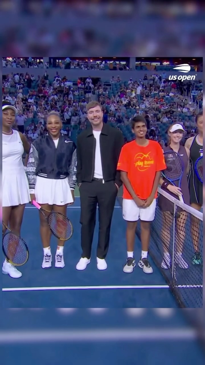 MrBeast joins Serena and Venus Will...