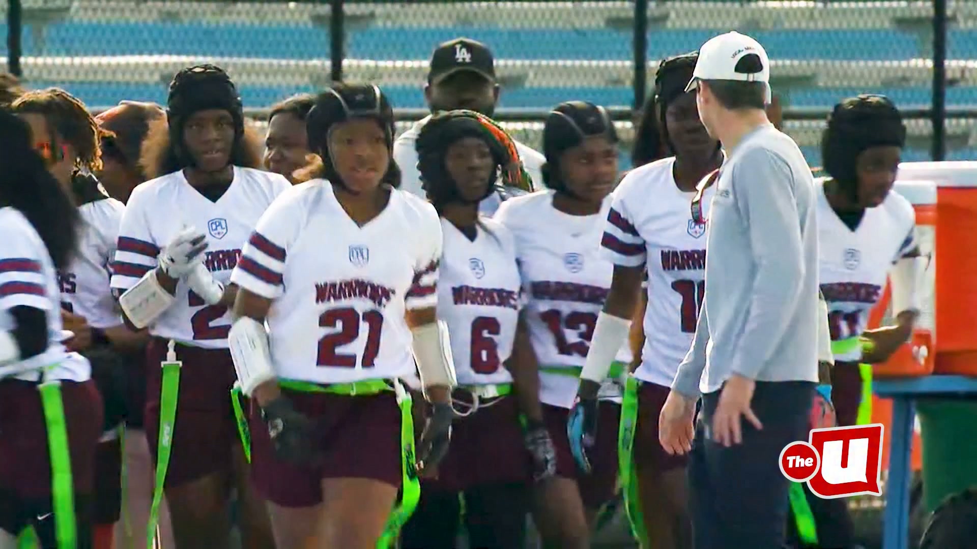 IHSA Girls Flag Football Semifinals...