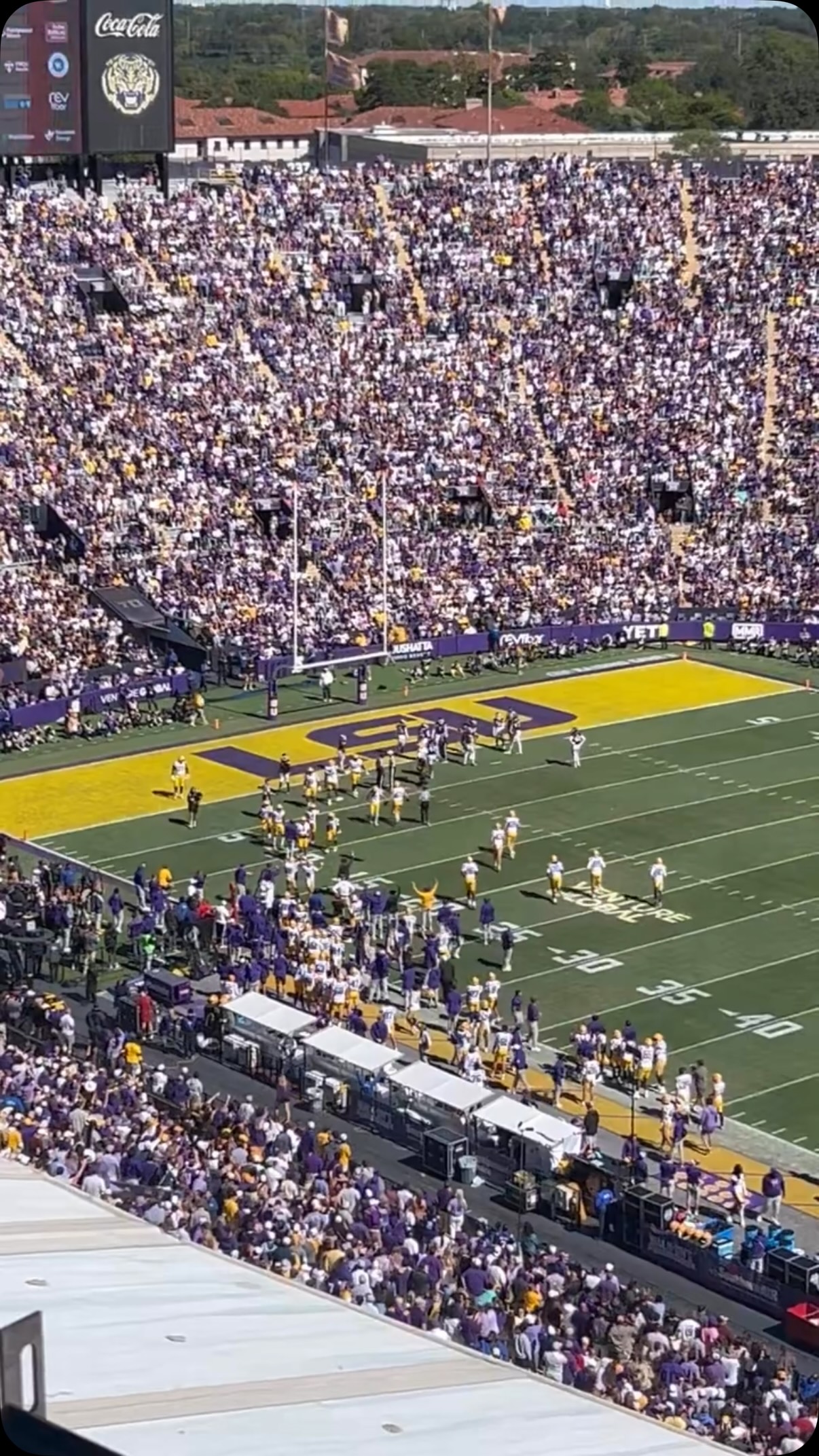 Jackson Harris Touchdown puts LSU u...