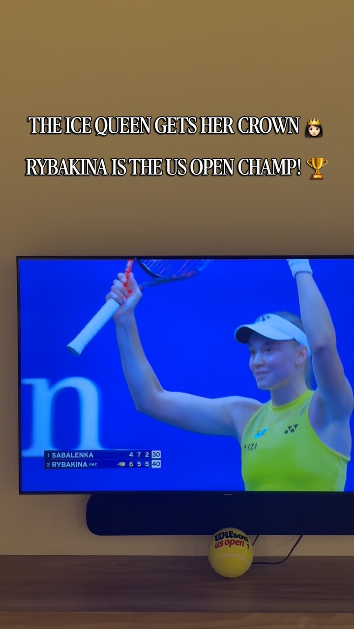 Elena Rybakina is the US Open Champ...