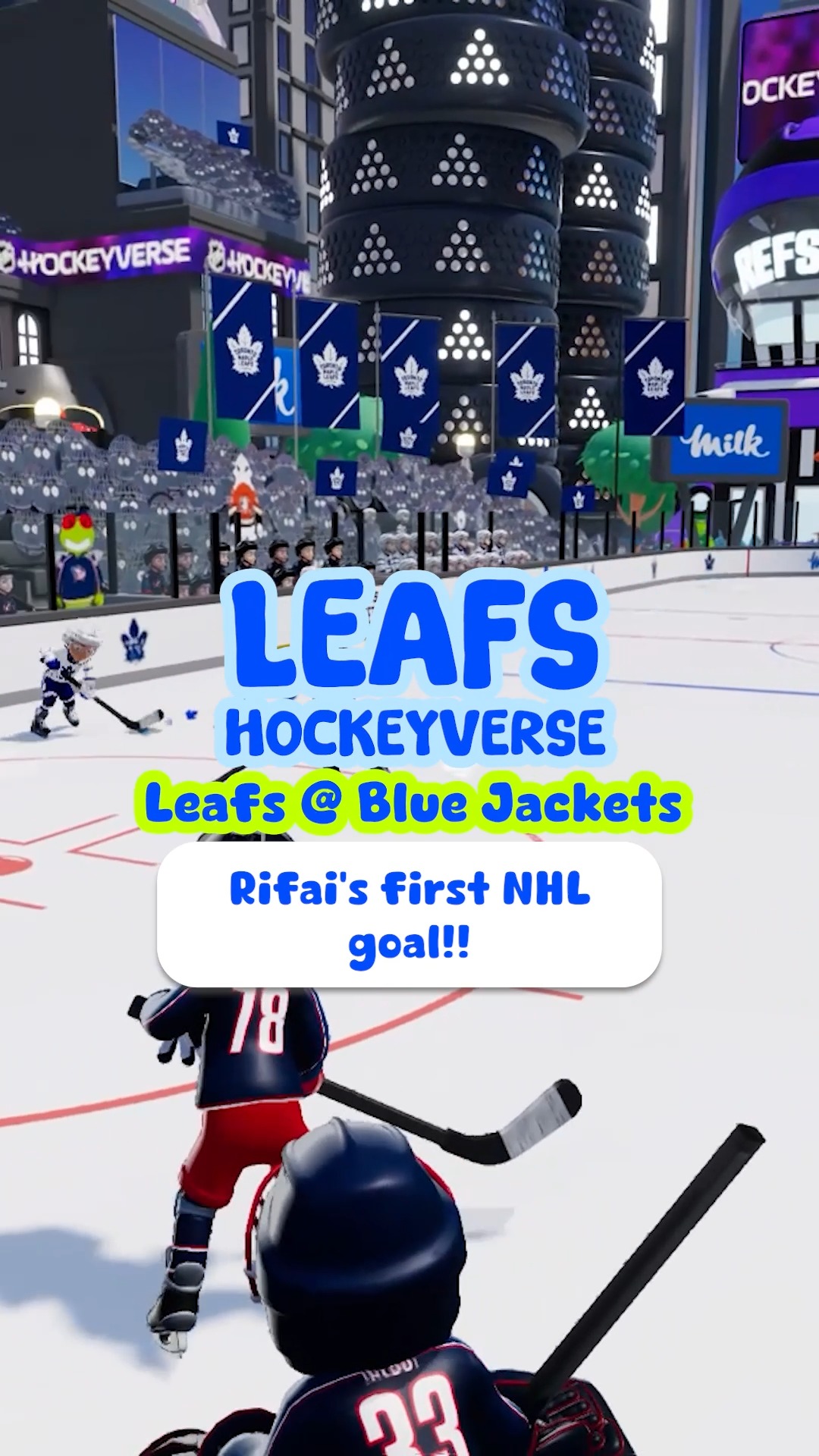 MARSH
S LEAFS VERSE DEBUT 
 Rifai
S...