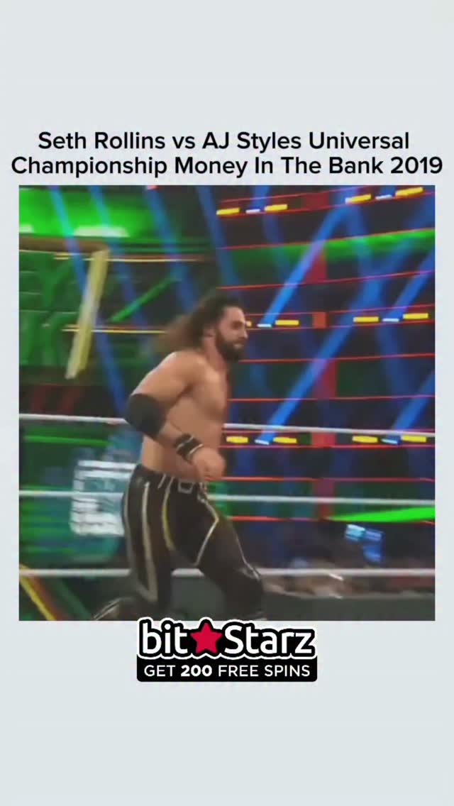 Seth Rollins vs AJ Styles Universal...