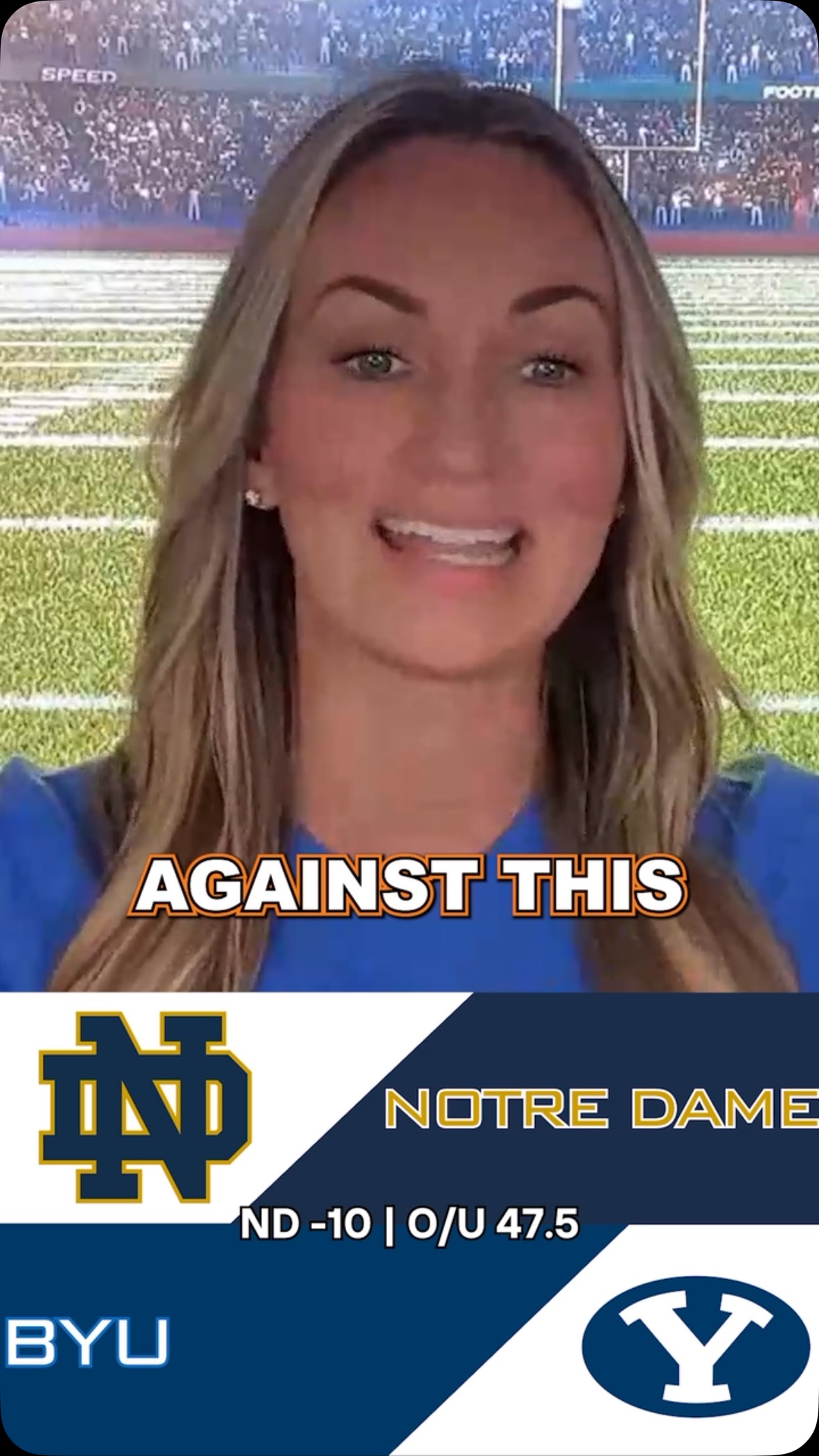 Notre Dame vs. BYU game analysis an... on MILLIONS Notre Dame vs. BYU game analysis an...