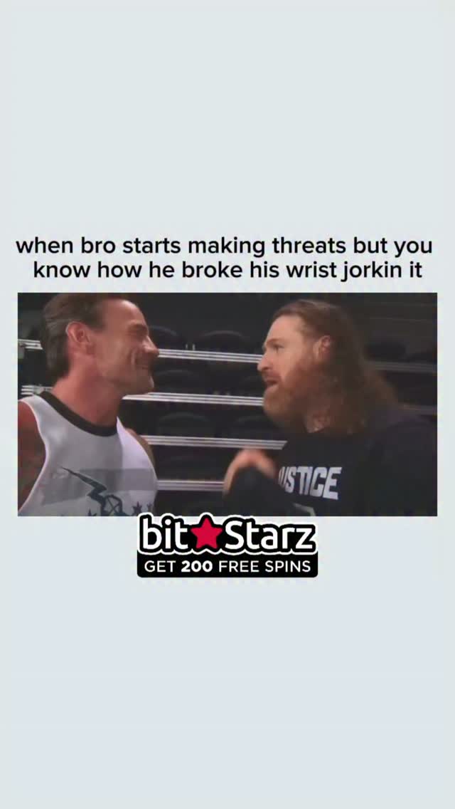 CM Punk and Sami Zayn meme