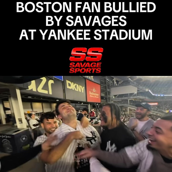 Boston fan bullied by Yankees fans ...