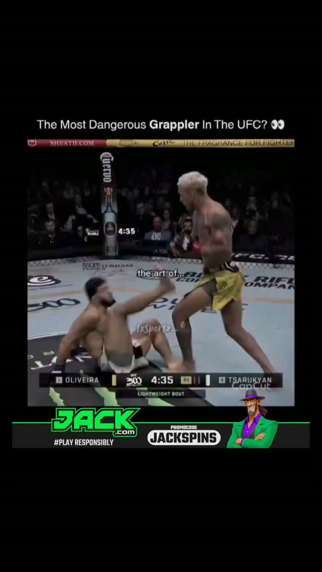 Charles Oliveira's incredible grapp... on MILLIONS Charles Oliveira's incredible grapp...
