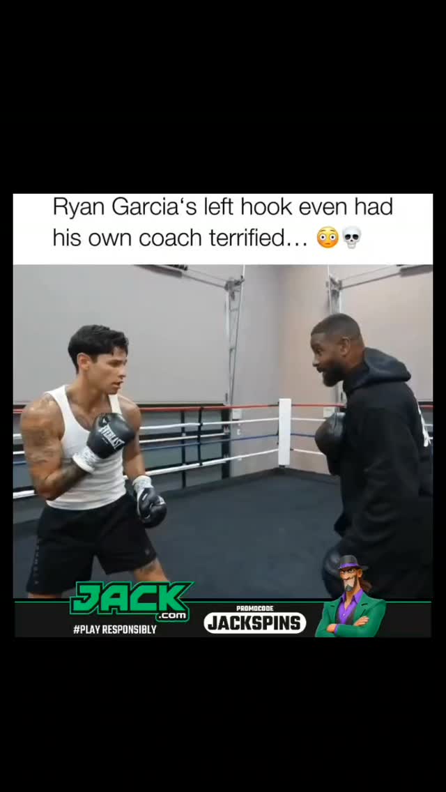 Ryan Garcia's left hook terrifies h...