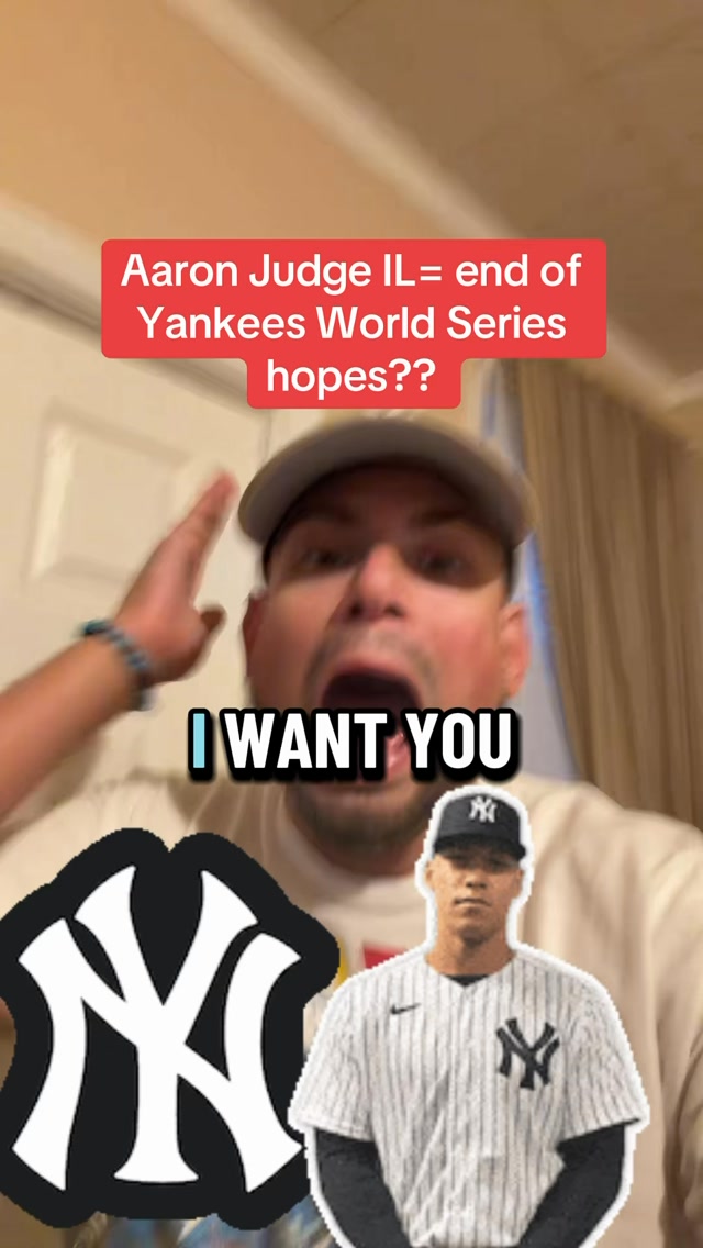 Aaron Judge IL = End of Yankees Wor... on MILLIONS Aaron Judge IL = End of Yankees Wor...