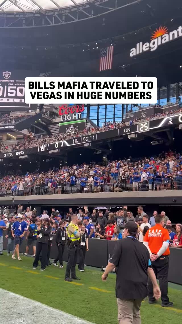 Bills Mafia took over Vegas during ...
