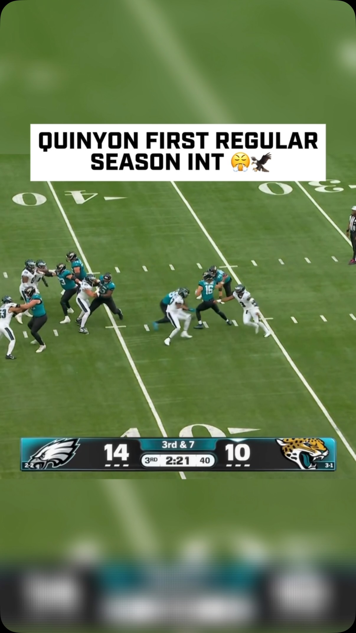 Quinyon Mitchell makes his first re...
