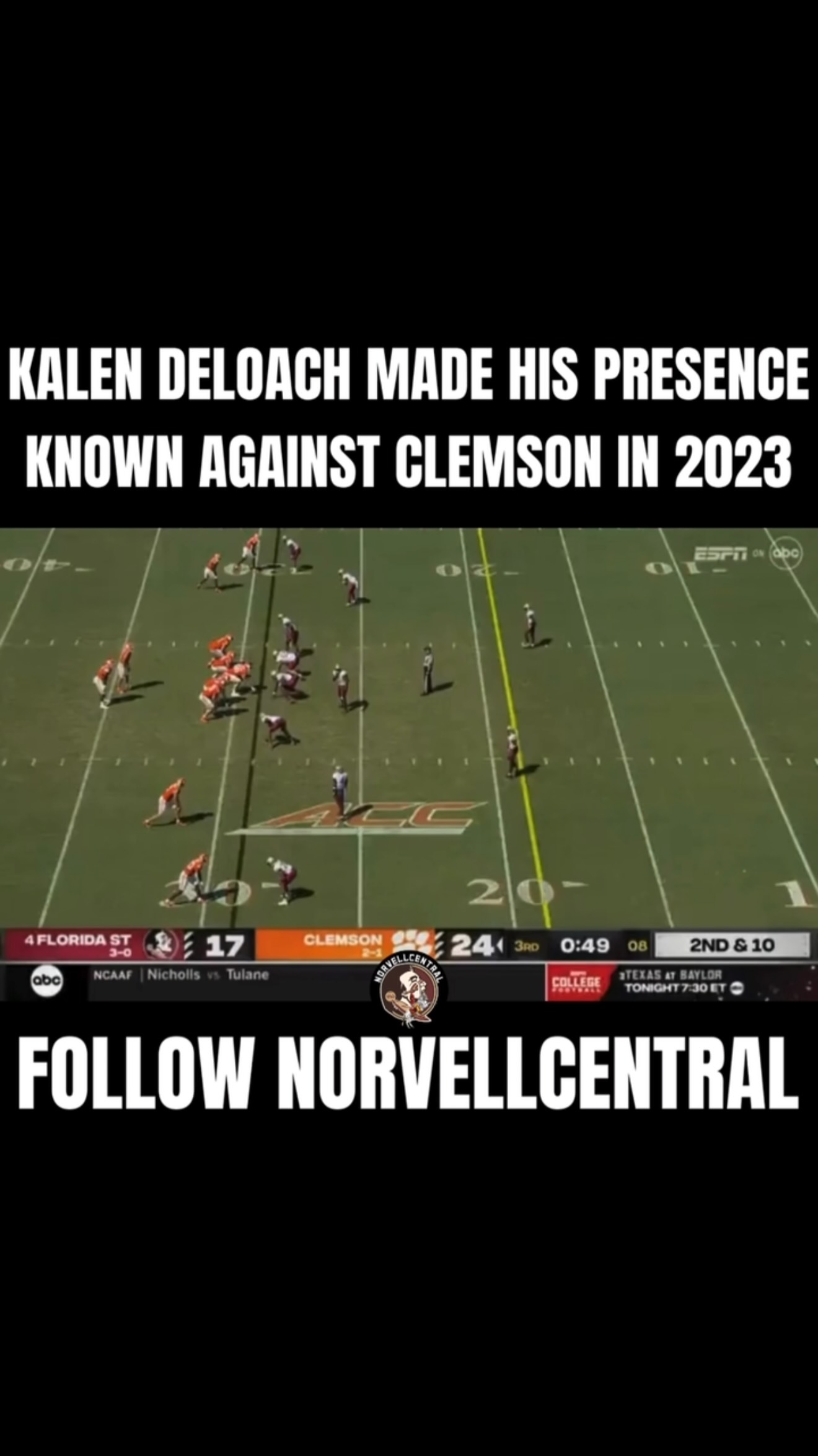 Kalen DeLoach dominates against Cle...