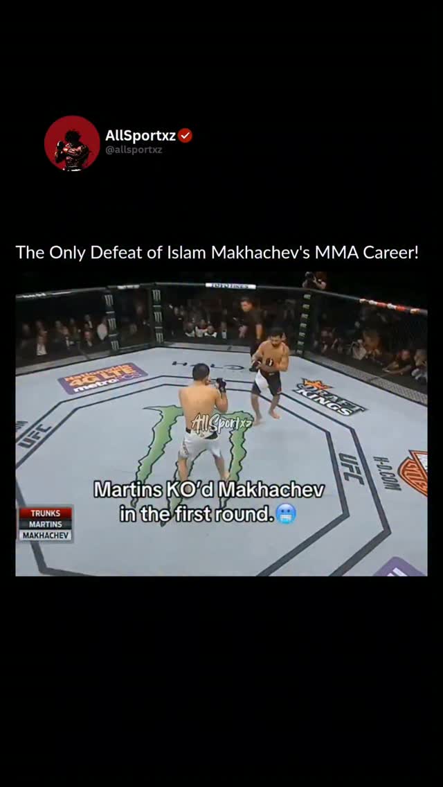The only defeat of Islam Makhachev'... on MILLIONS The only defeat of Islam Makhachev'...