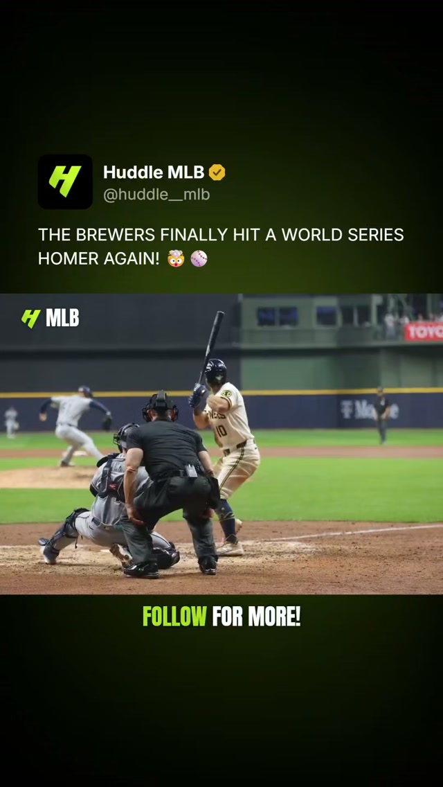Brewers end 16,075-day World Series...