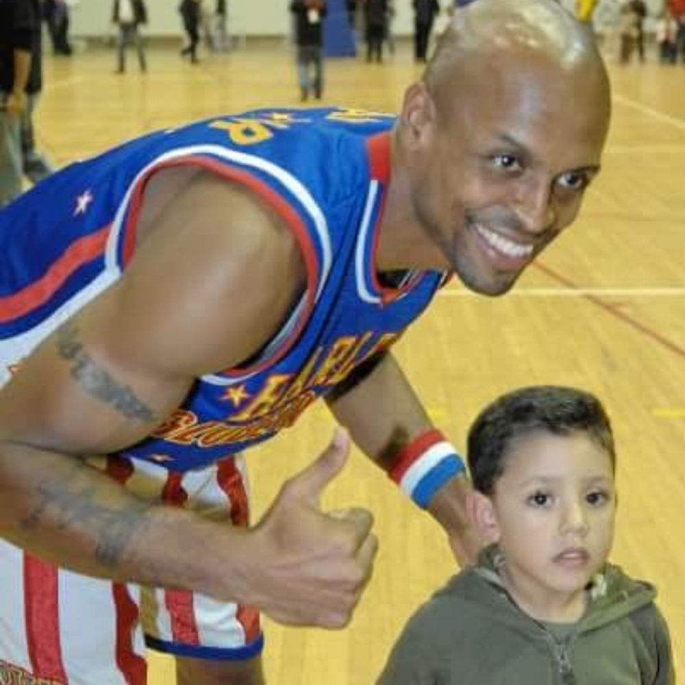 My Harlem Globetrotter days on ESPN...