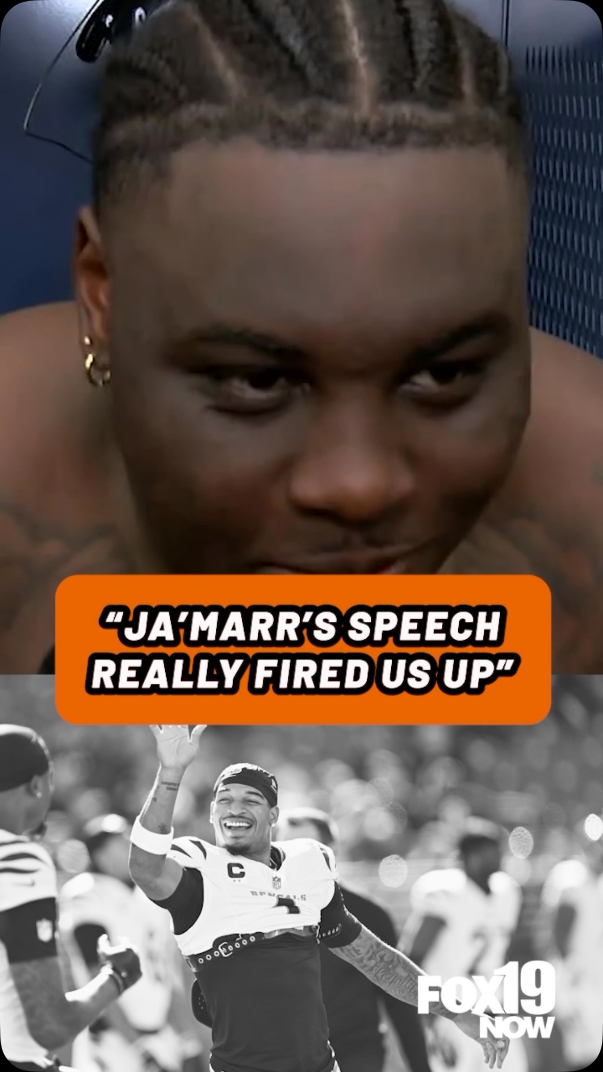 Amarius Mims on Ja'Marr Chase's hal...