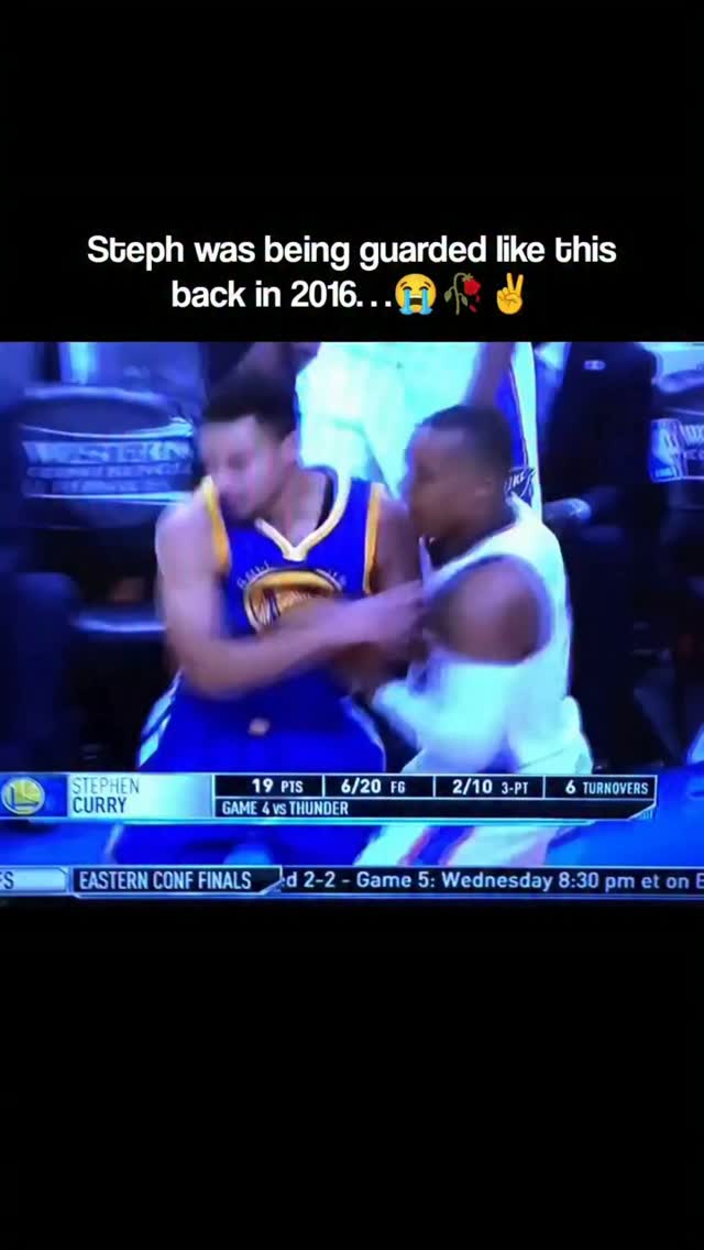 Steph Curry was heavily guarded in ...