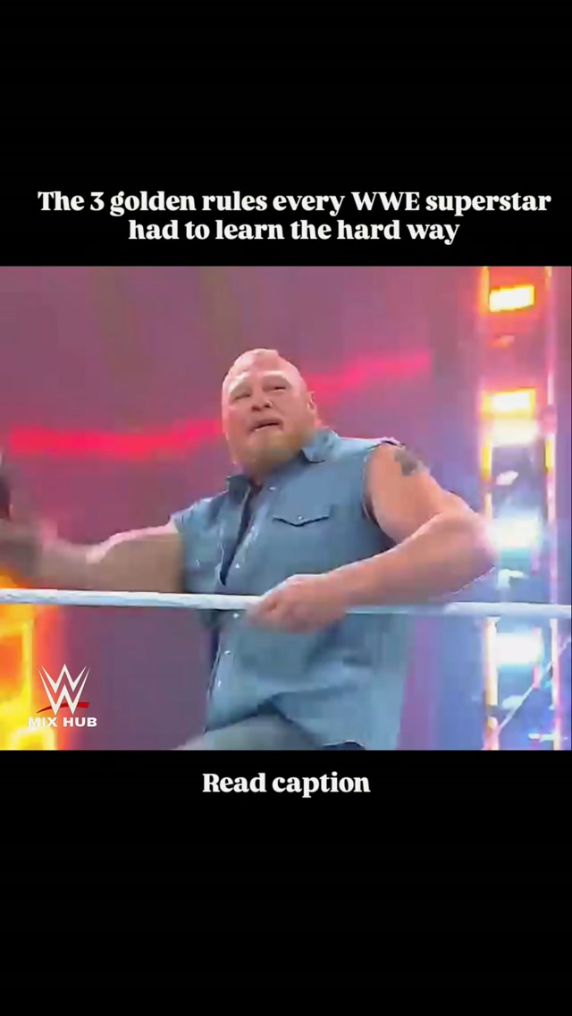 The 3 Golden Rules Every WWE Supers...