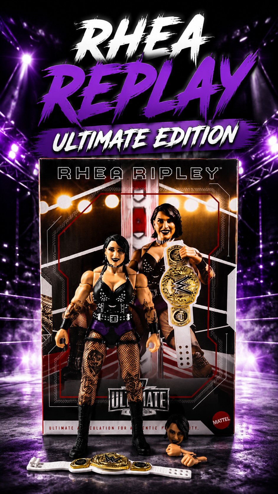 Rhea Ripley Ultimate Edition Figure...