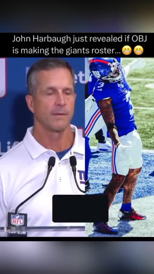 John Harbaugh reveals if OBJ is mak...
