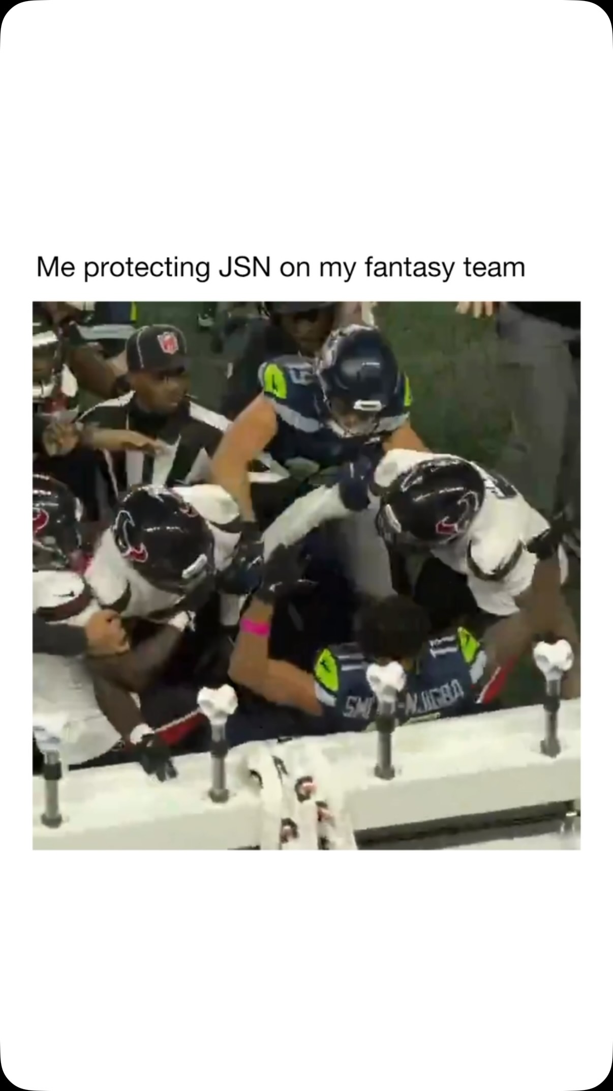 Me protecting Jaxon Smith-Njigba on...