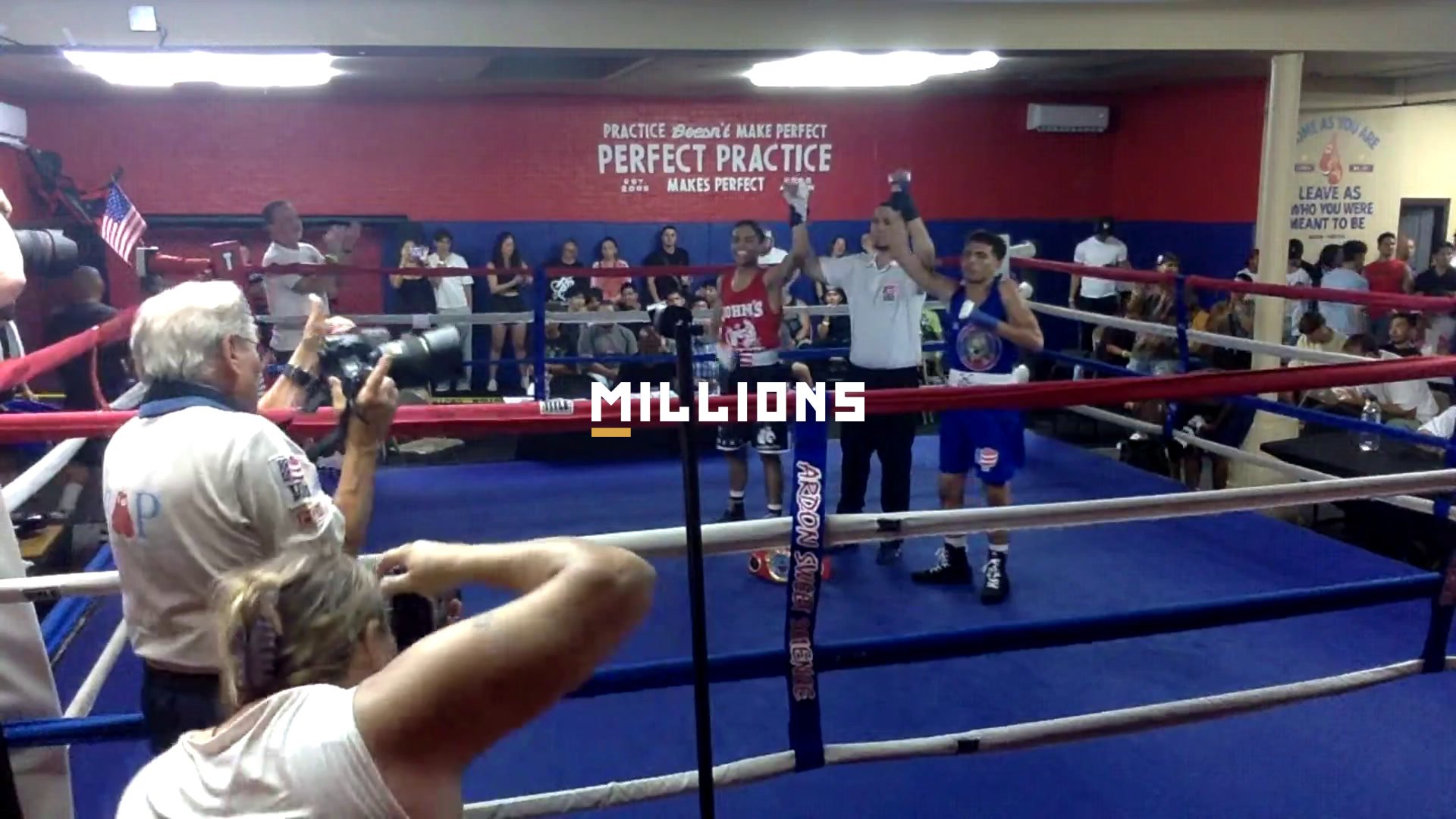 New York Boxing Tournament Live Str... on MILLIONS New York Boxing Tournament Live Str...