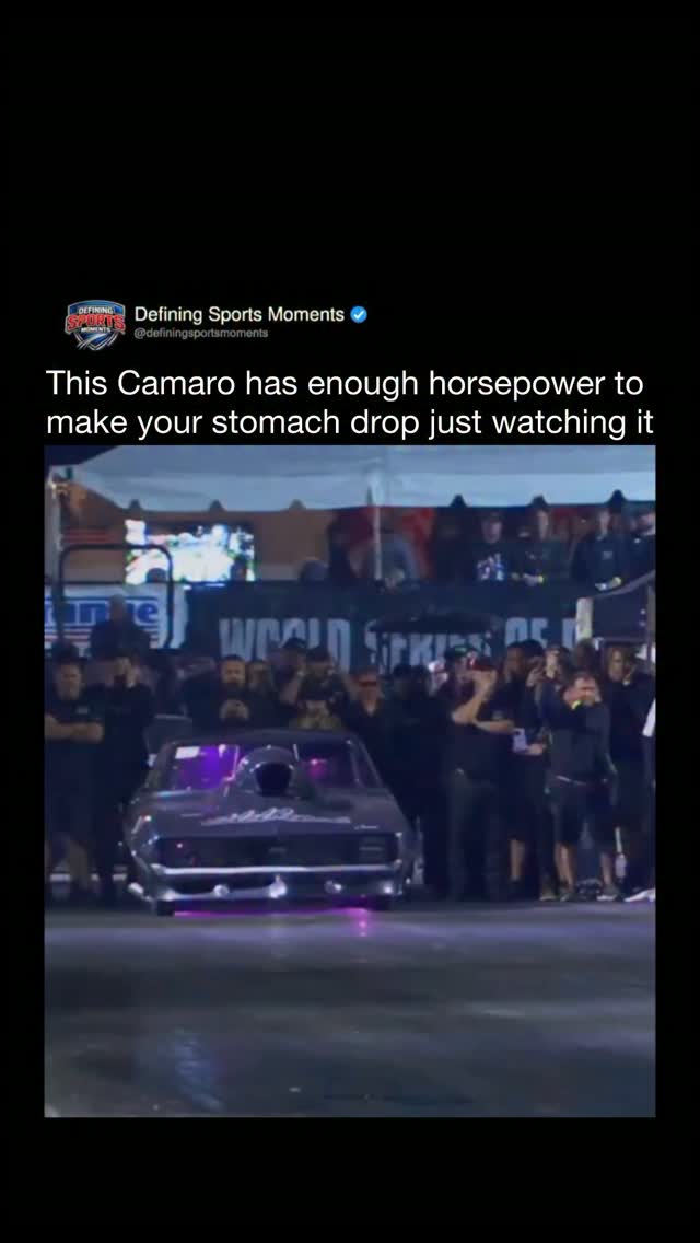 This Camaro has enough horsepower t... on MILLIONS This Camaro has enough horsepower t...