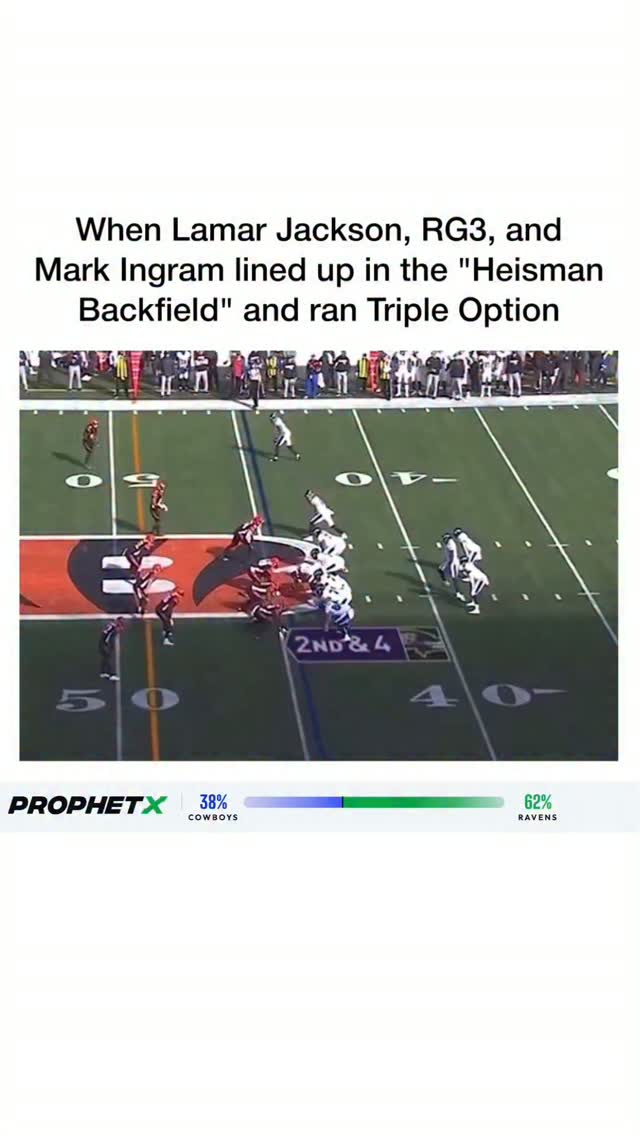 Lamar Jackson, RG3, and Mark Ingram... on MILLIONS Lamar Jackson, RG3, and Mark Ingram...