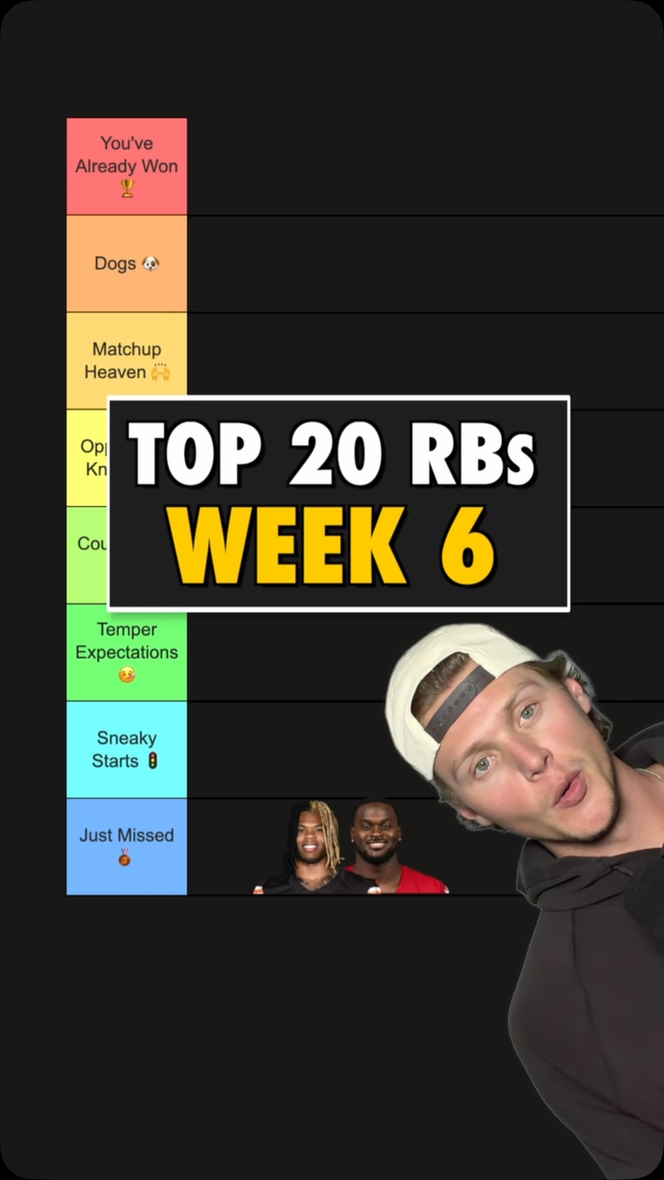Top 20 Fantasy Running Backs for We...