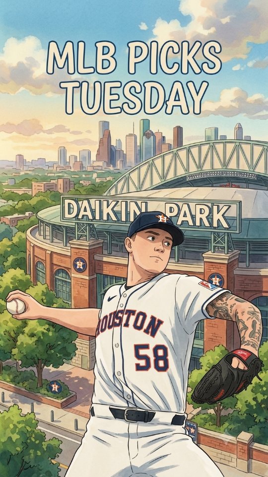 MLB Tuesday Predictions featuring T...