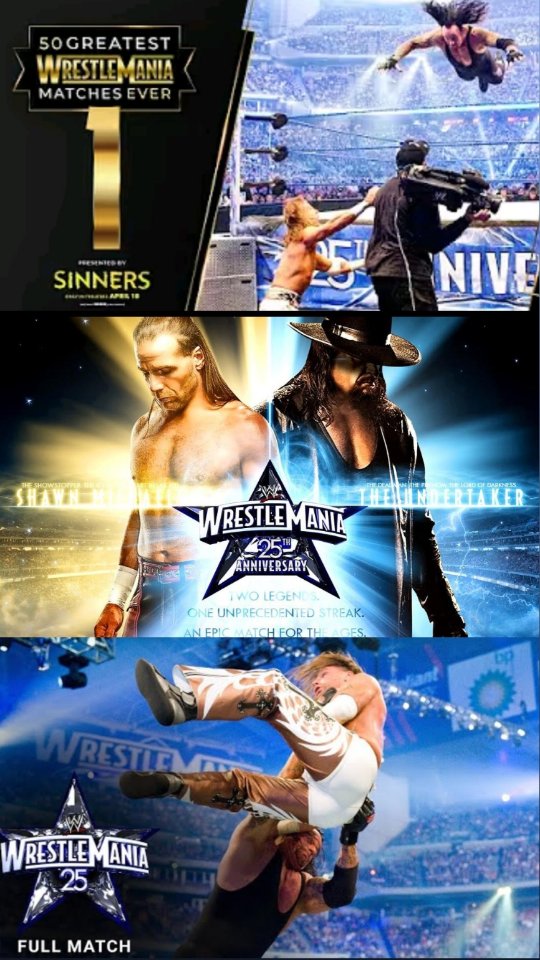 The Undertaker vs. Shawn Michaels a...