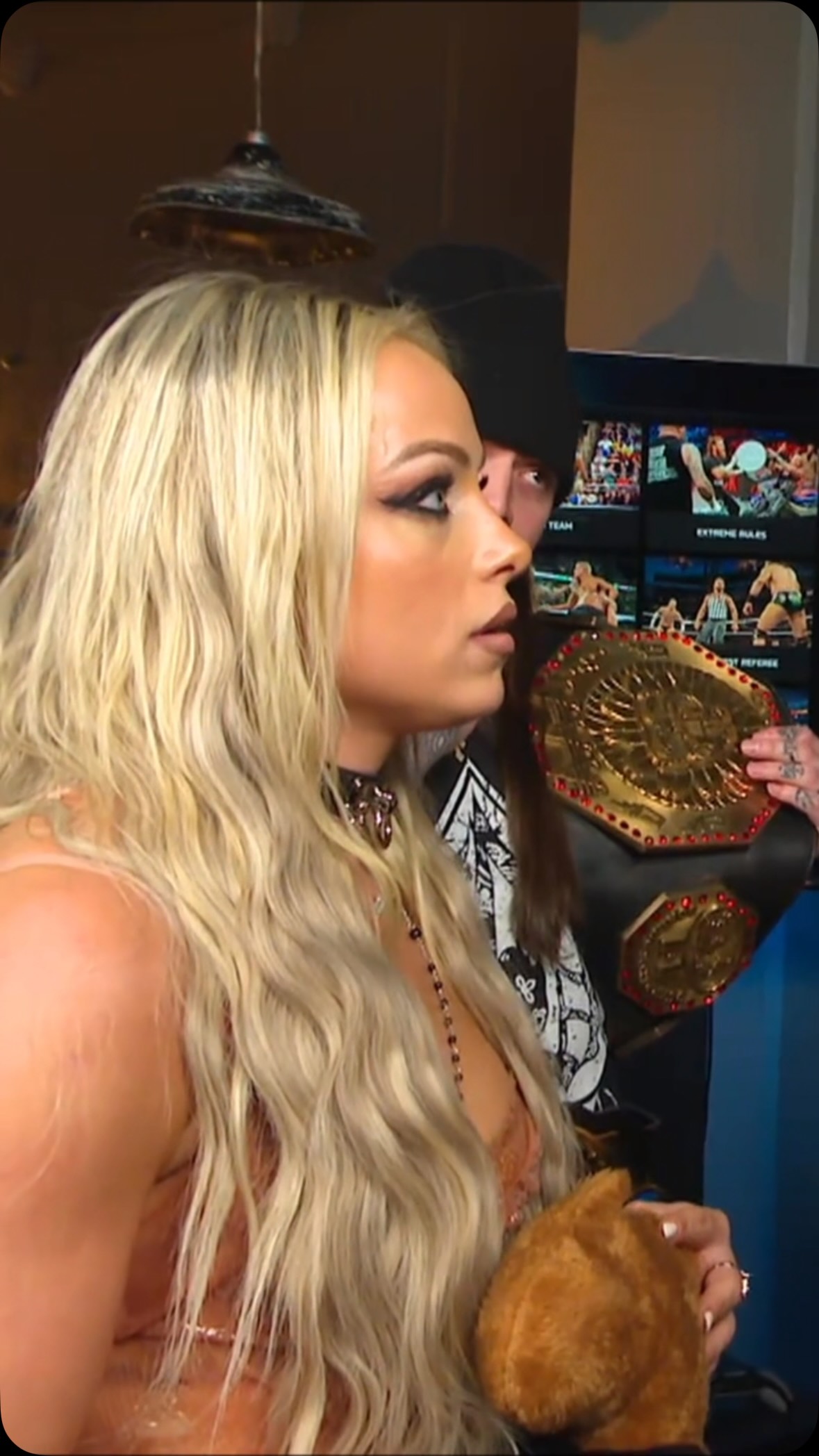 Liv Morgan looking cute in all brow... on MILLIONS Liv Morgan looking cute in all brow...