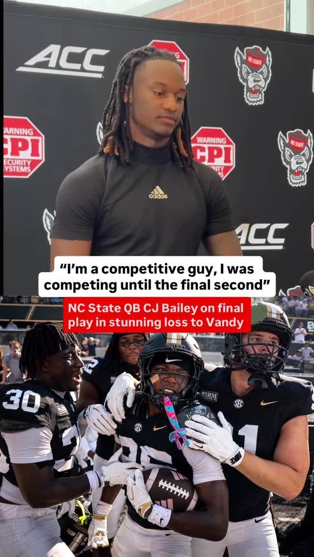 NC State QB CJ Bailey reflects on f...