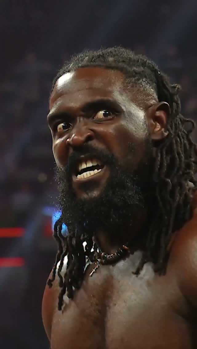 Wrestler Jevone Evans on WWE Raw