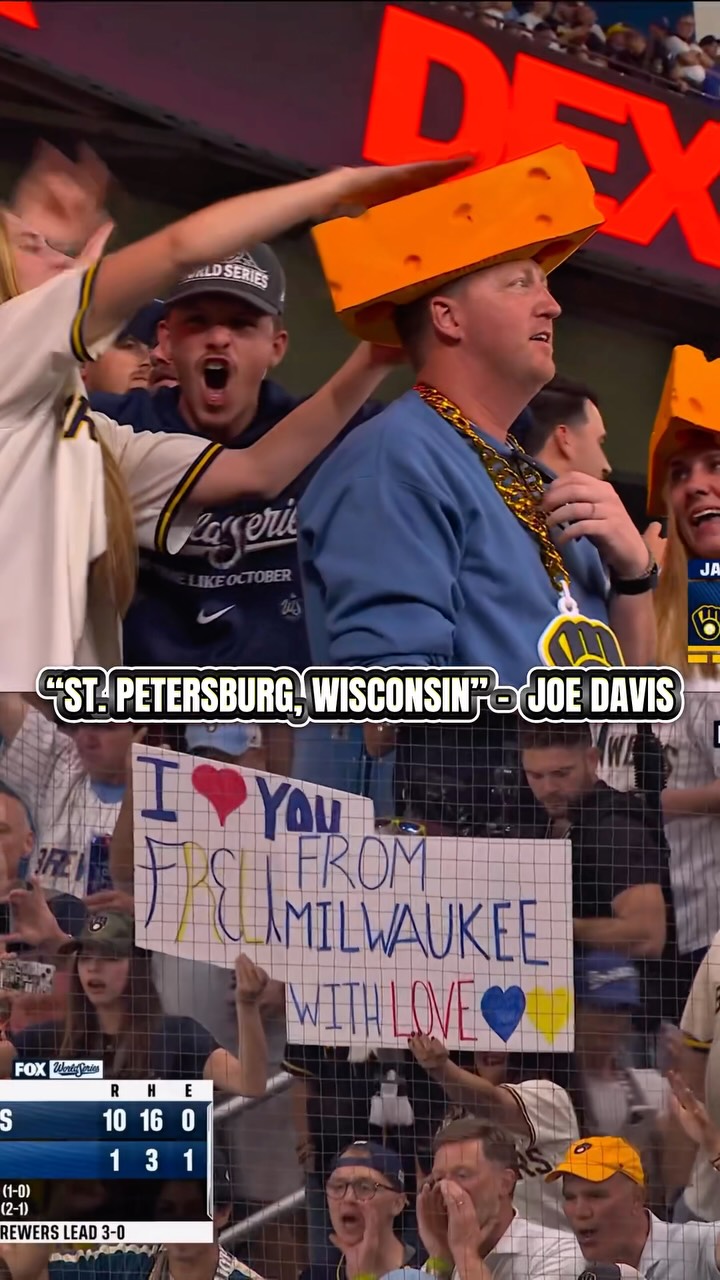 Brewers fans take over Tropicana Fi...