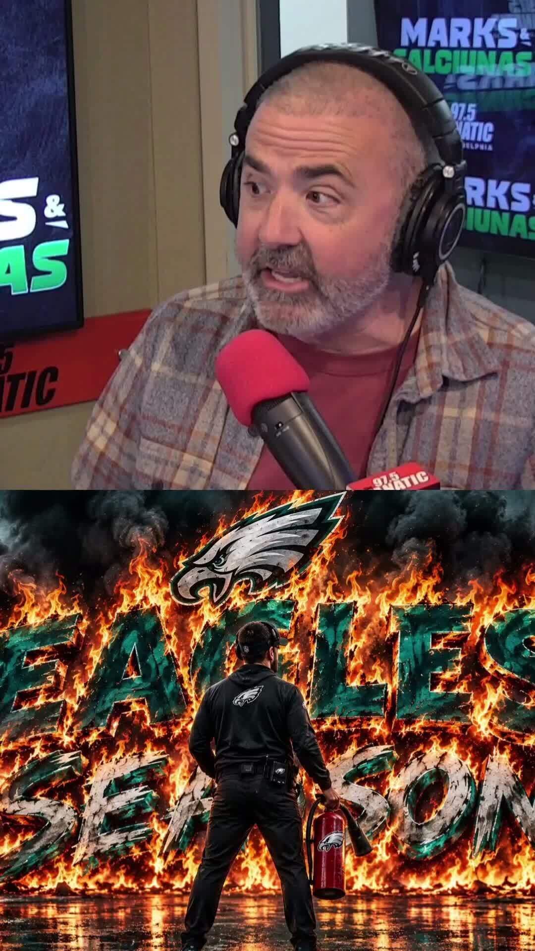 All eyes on Eagles HC Nick Sirianni... on MILLIONS All eyes on Eagles HC Nick Sirianni...