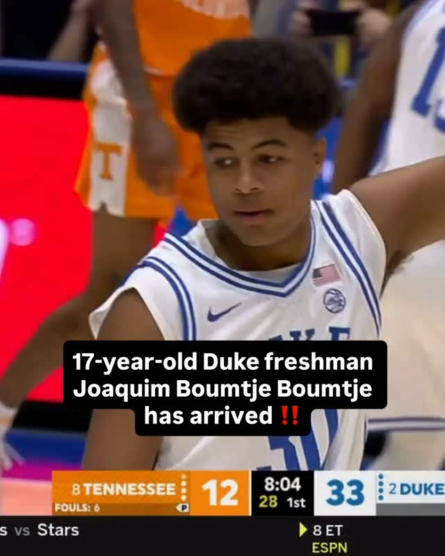 17-year-old Duke freshman Joaquim B... on MILLIONS 17-year-old Duke freshman Joaquim B...
