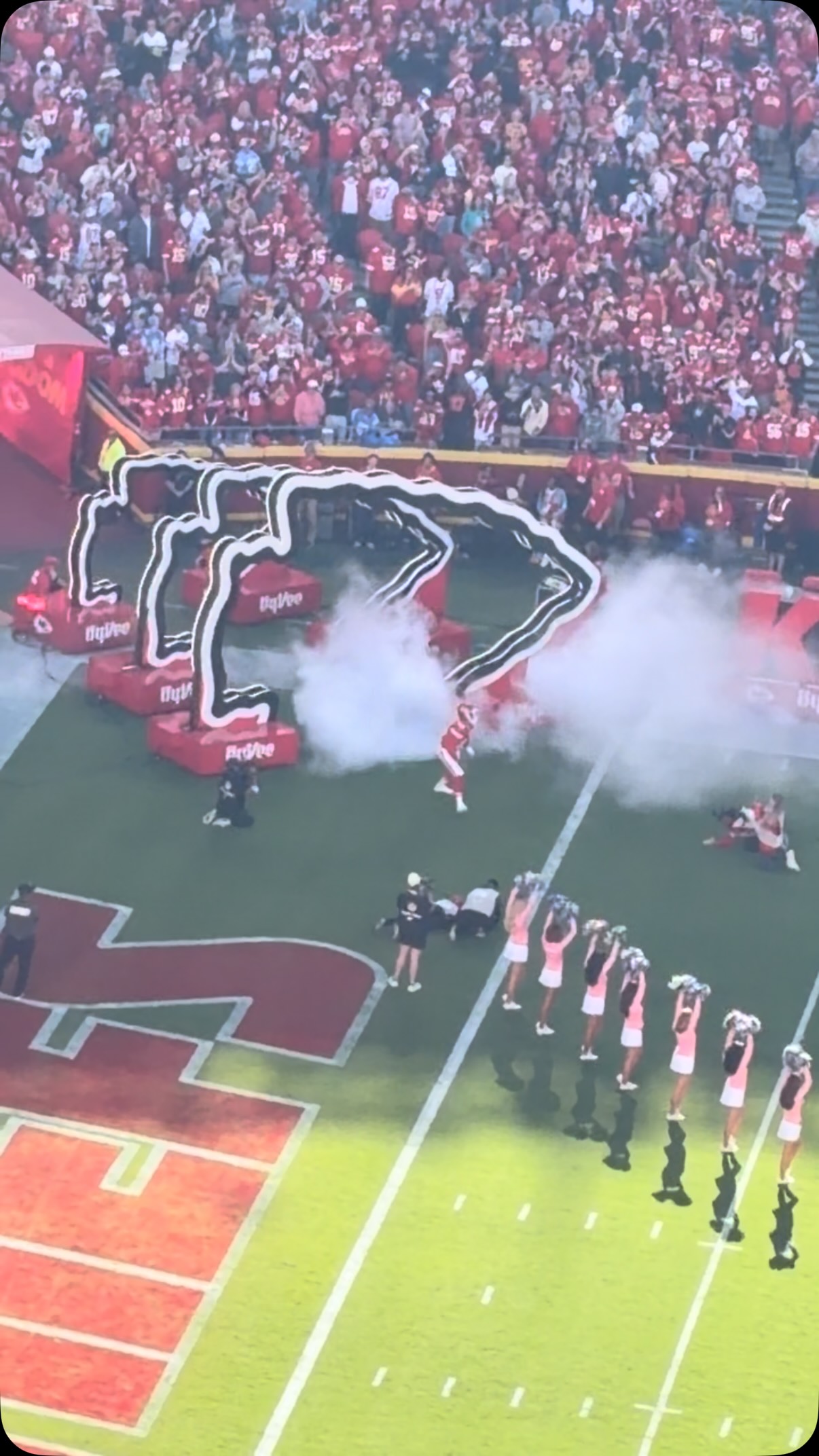 Patrick Mahomes Intro at NFL Game
