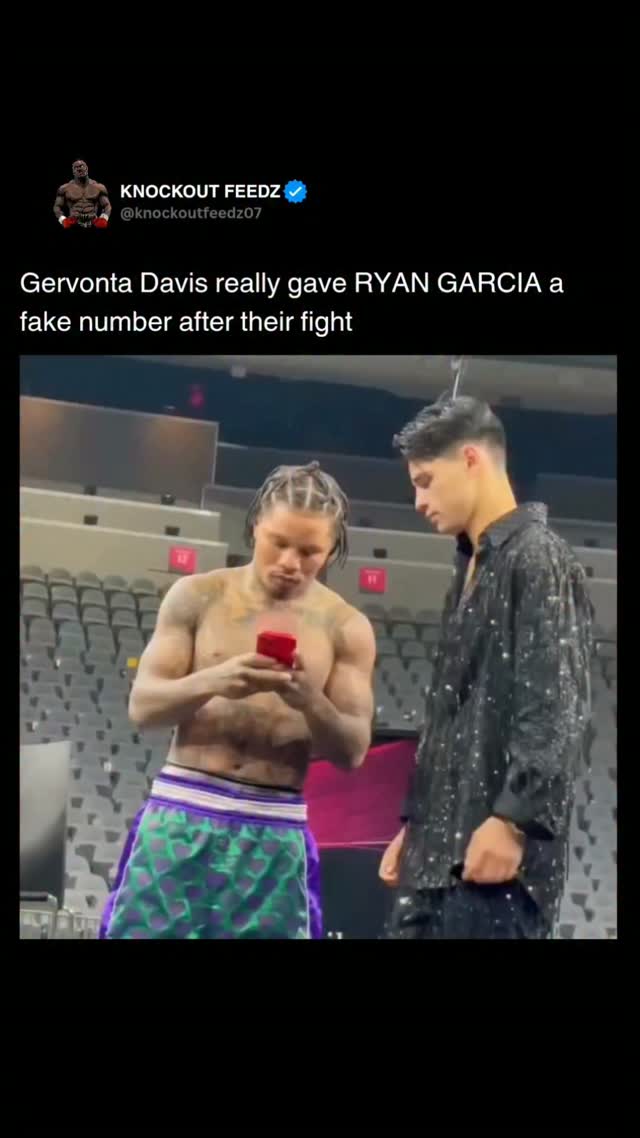 Gervonta Davis and Ryan Garcia afte... on MILLIONS Gervonta Davis and Ryan Garcia afte...
