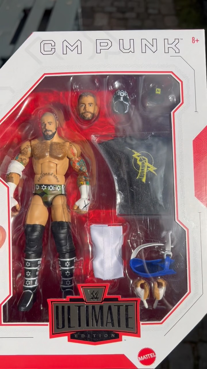 My take on a CM Punk Ultimate actio...