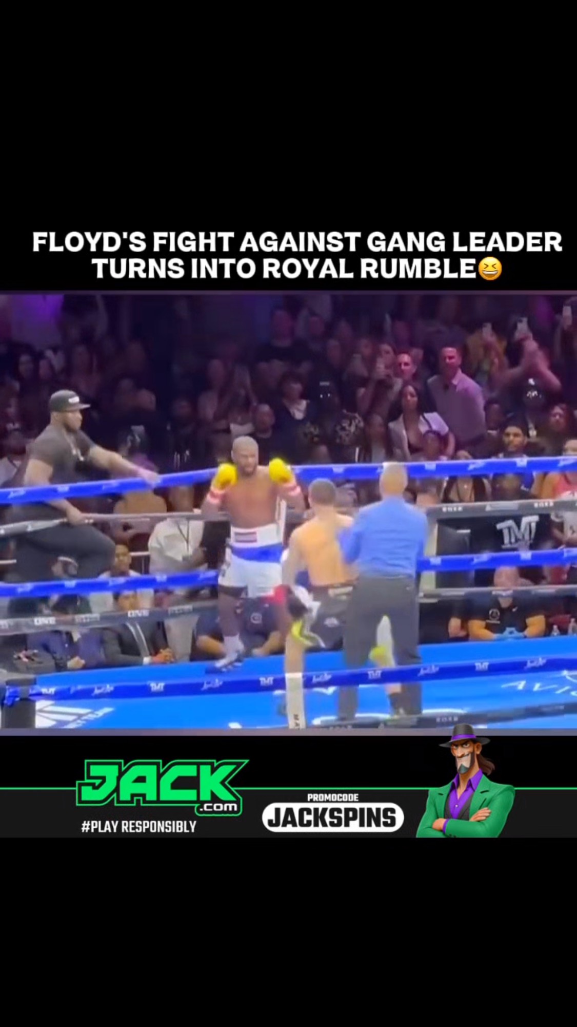 Floyd Mayweather vs. John Gotti III... on MILLIONS Floyd Mayweather vs. John Gotti III...