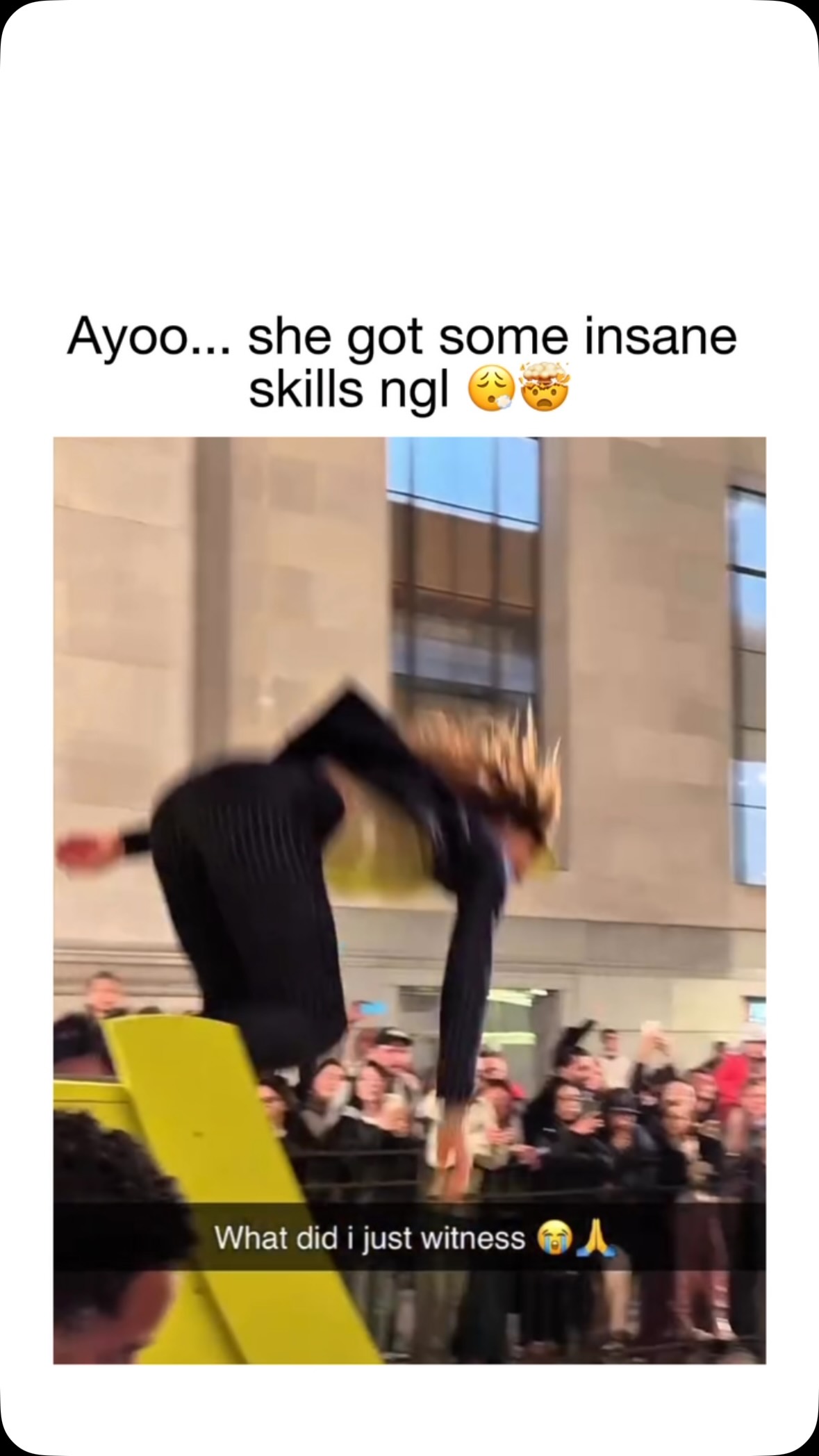 Acrobatic Skater Performs Flip on S...