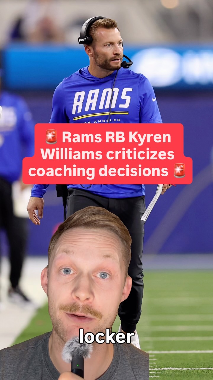 Kyren Williams criticizes Rams coac...