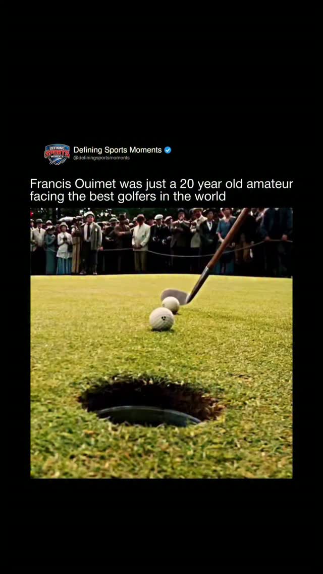 Francis Ouimet's 1913 US Open victo...