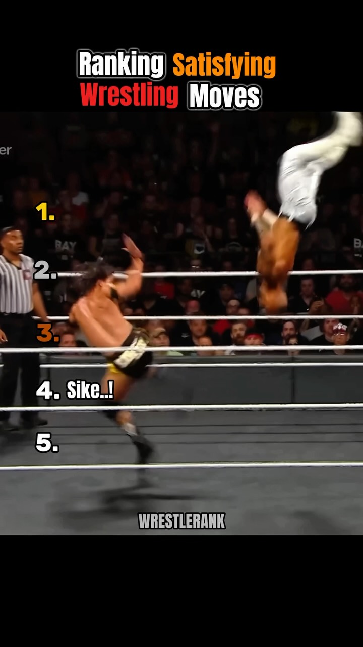 Ranking Satisfying Wrestling Moves