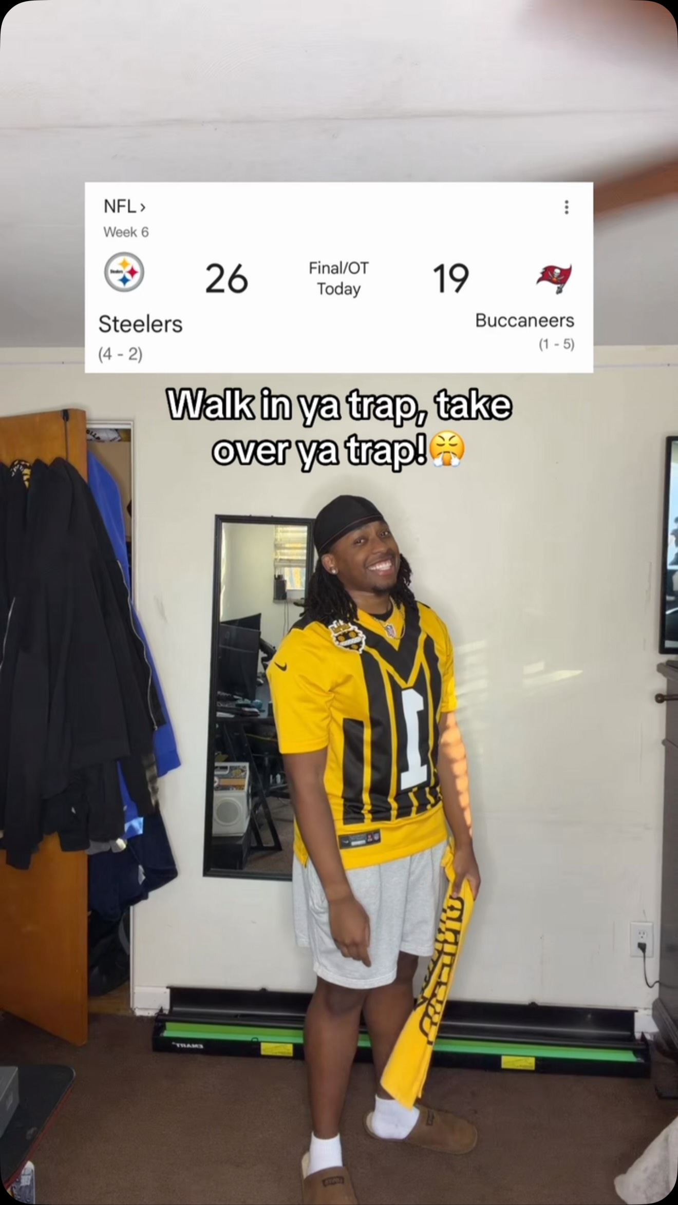 Pittsburgh Steelers victory over Ta...