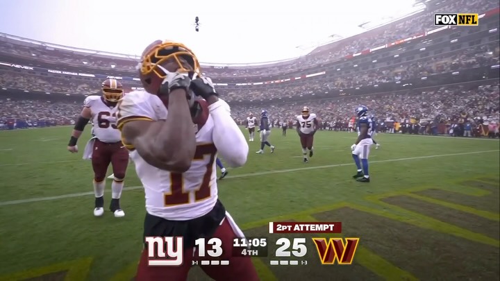 Washington Commanders attempt a two...