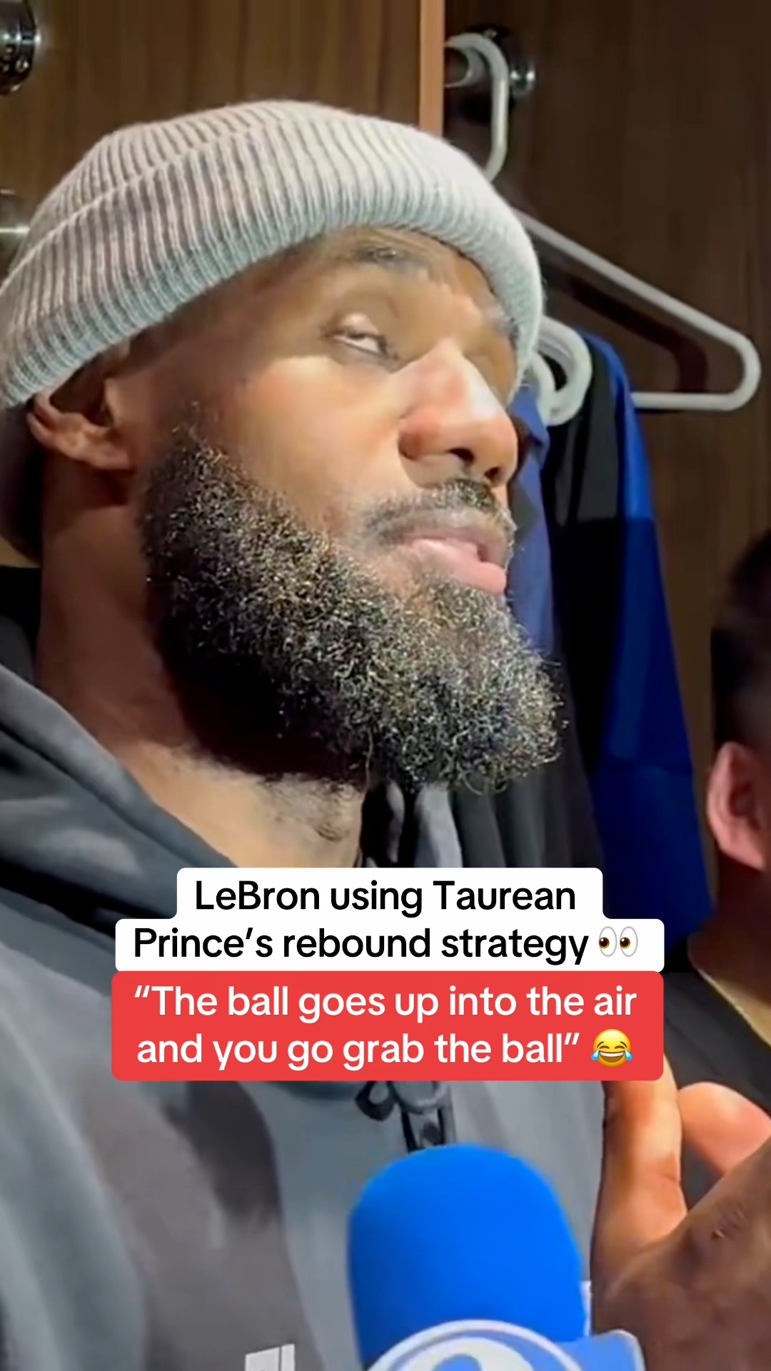 LeBron James uses Taurean Prince's ...