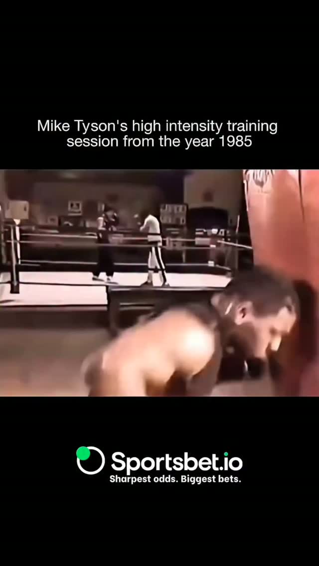 Mike Tyson's intense 1985 training ... on MILLIONS Mike Tyson's intense 1985 training ...
