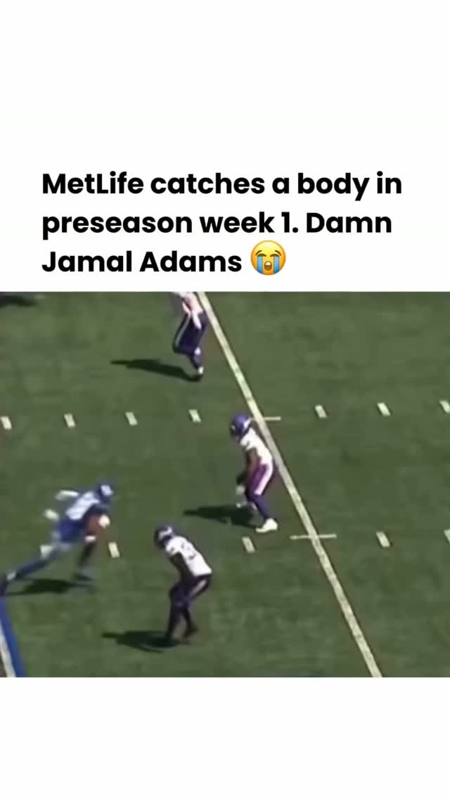 Jamal Adams suffers season-ending k...